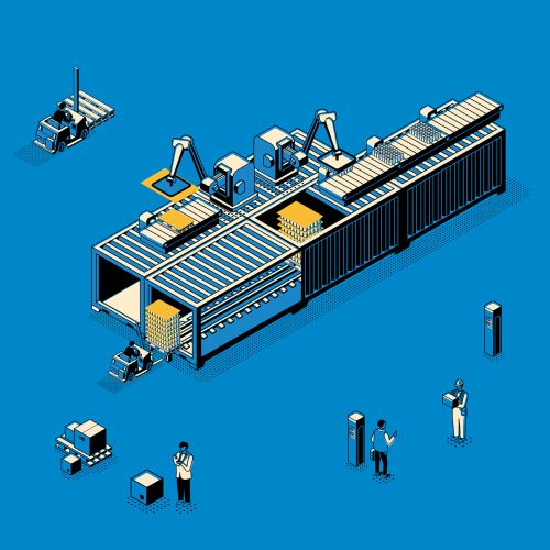 FRONTE LINEA DI CONFEZIONAMENTO PARTE SECCA