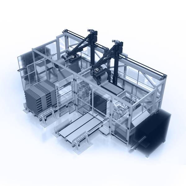 DEPALLETTIZZATORE PER COPERCHI TS 40